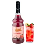 Strawberry Shake, Zone Strawberry Syrup, The Pizza King Retailor