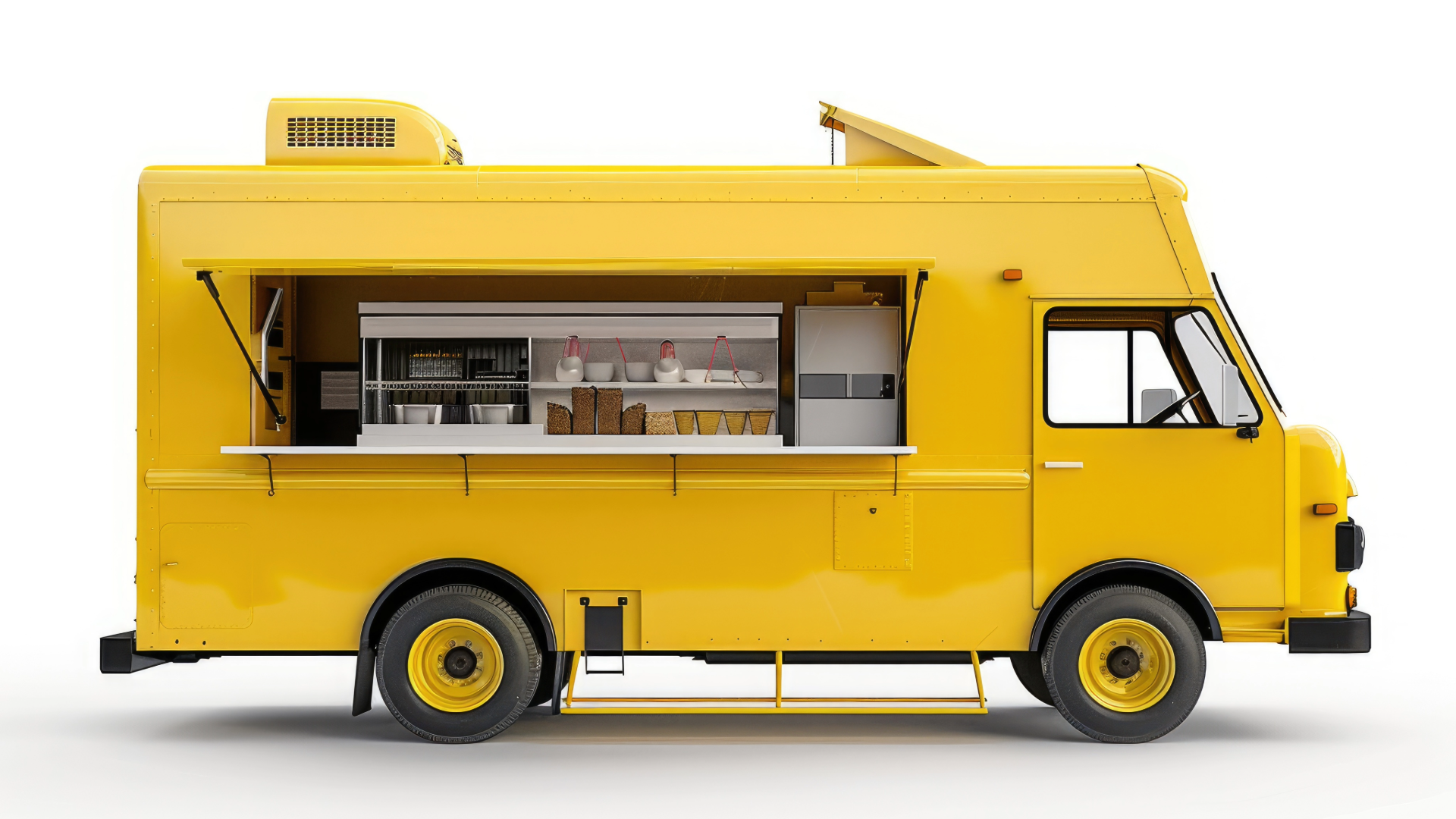 Food Truck, Customized Food Truck, Brandize Food Truck, The Pizza King