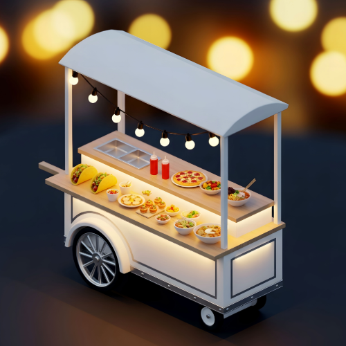 The Pizza King Cart, The Pizza King Franchisee